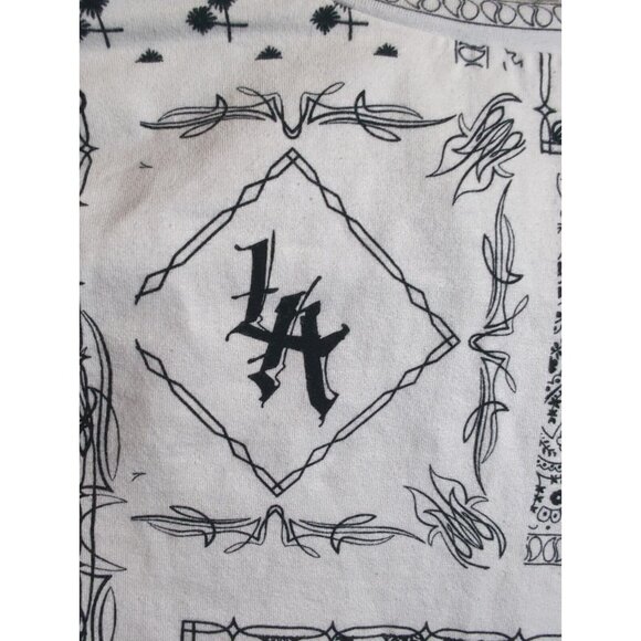 Hot Wheels Forever 21 Los Angeles Bandana SoCal Graphic Bodysuit M RARE!‎ - Picture 5 of 9